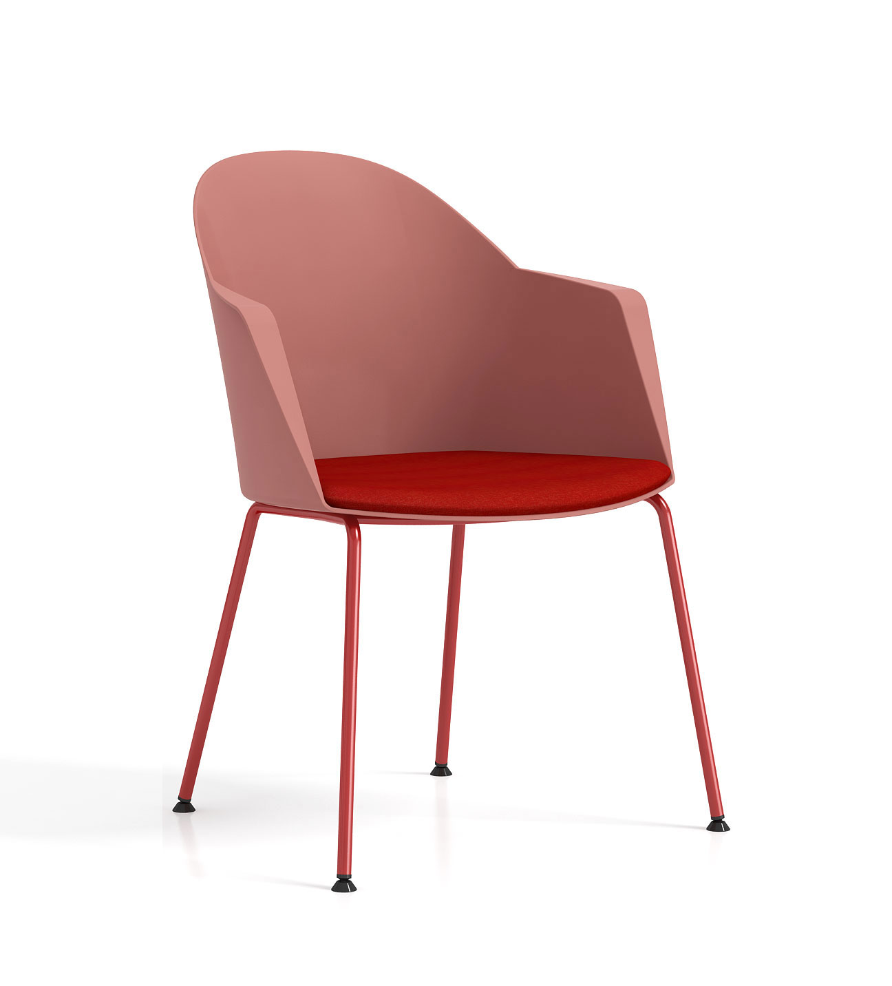 培訓(xùn)椅：P-QTY04紅