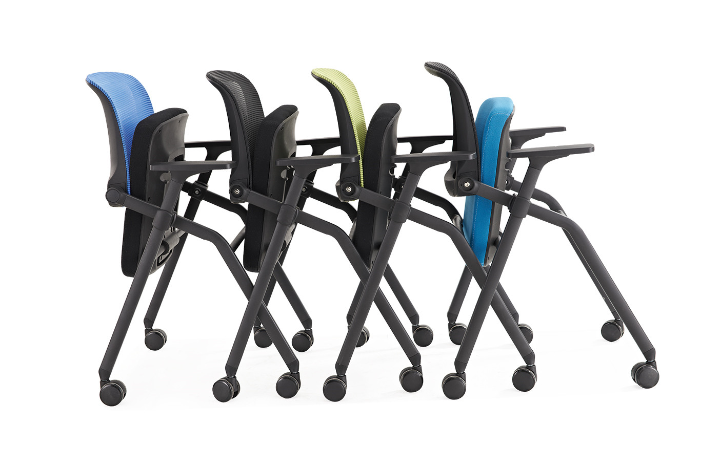 培訓(xùn)椅：841C網(wǎng)背活動腳