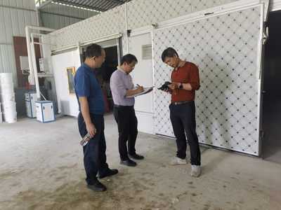 省农业农村厅对苏仙区农产品产地冷藏保鲜设施进行抽查评估